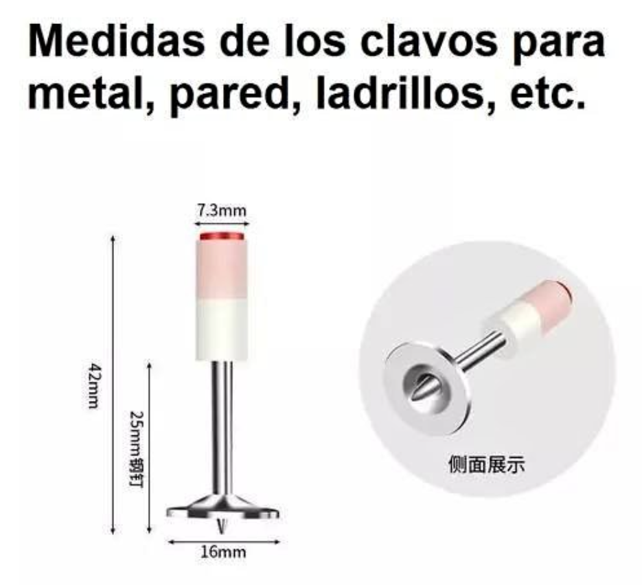 Clavos fulmínate 200un