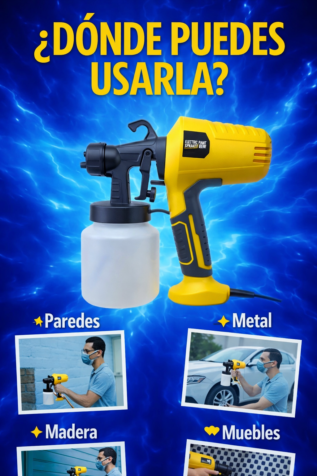 Pulverizadora Portátil