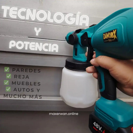 Pulverizadora portátil de pintura