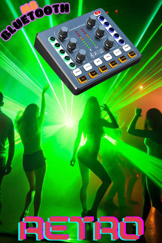 Mescladora de Sonido M8 portátil